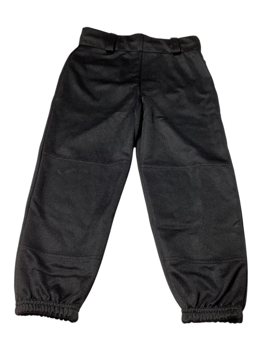 Easton Youth Pro+ Pull-Up Black Baseball Pants, 100% Polyester, Size 23"-25"